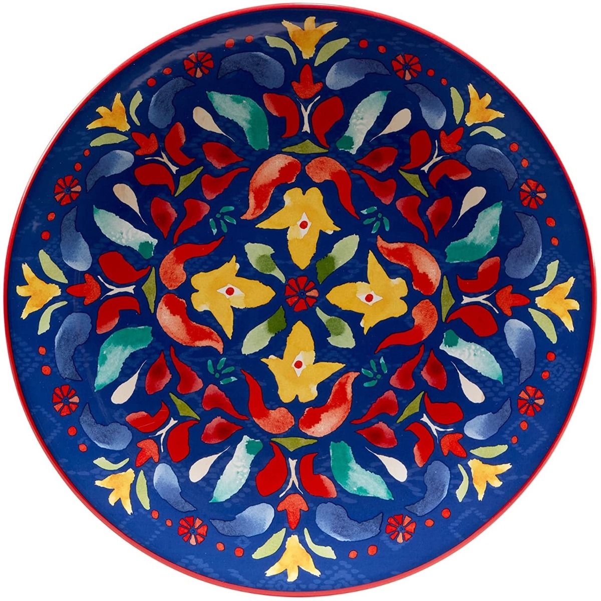 Certified International 13" Round Platter | Sweet & Spicey