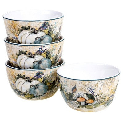 16pc Earthenware Harvest Gatherings Dinnerware Set - Certified International