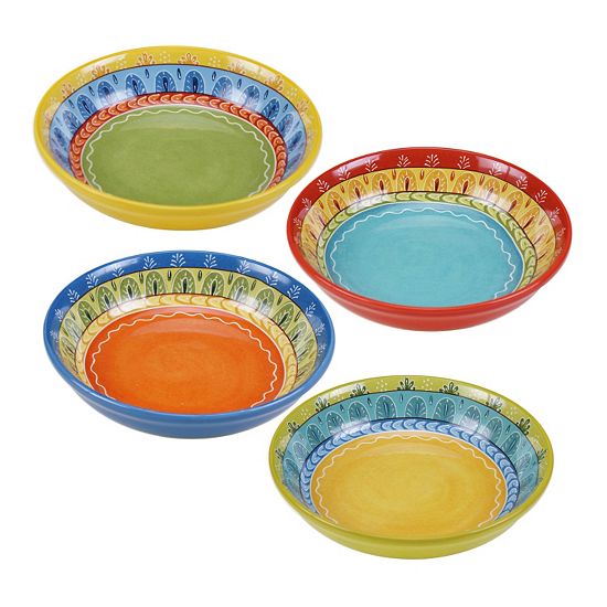  Certified International Valencia 4-pc. Soup Bowl Set