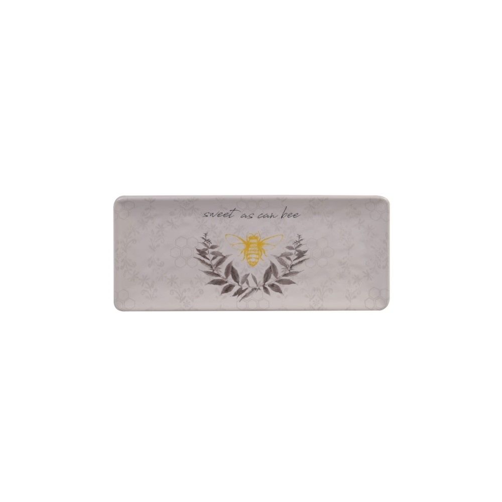  Certified International 11" X 4.75" Rectangular Tray | Bee Sweet