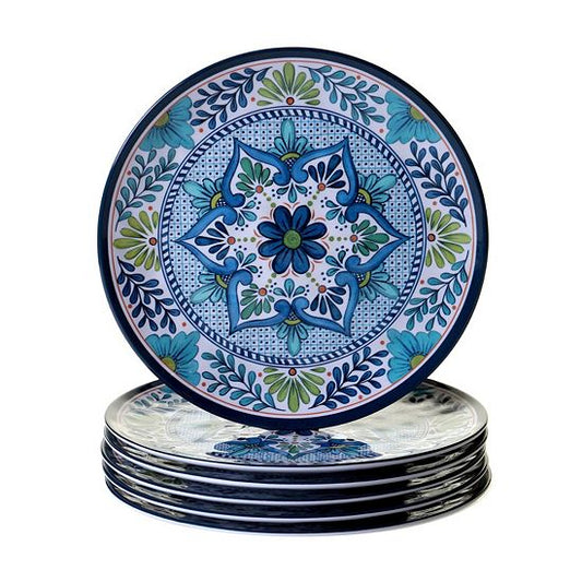  Certified International Talavera 6-pc. Dinner Plate Set