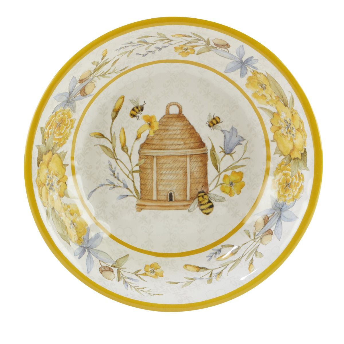  Certified International 13.75" X 2.75" Melamine Large Serving Bowl | Bee Sweet