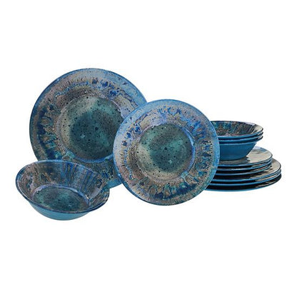  Certified International Radiance 12-piece Melamine Dinnerware Set