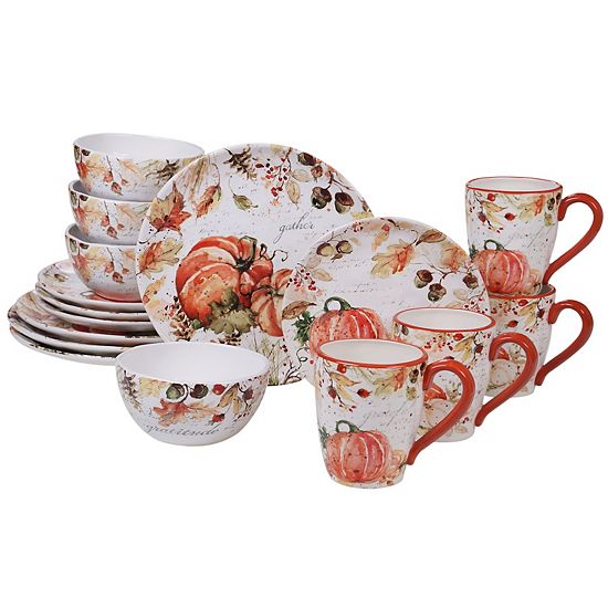  Certified International Harvest Splash 16-pc. Dinnerware Set