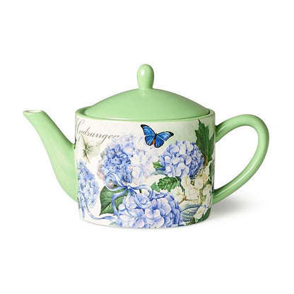  Certified International Garden Path Teapot