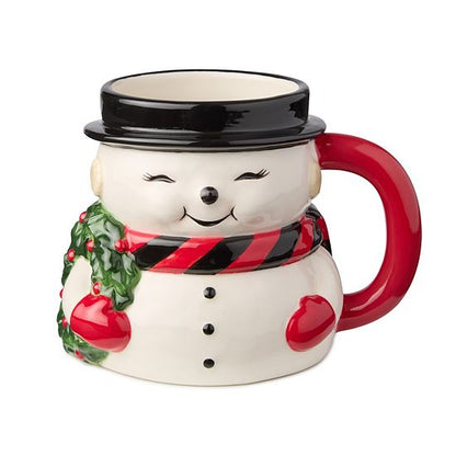  Certified International Santa's Retro Christmas 4 Pc. Mug Set