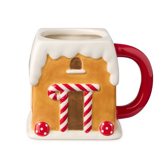  Certified International Santa's Retro Christmas 4 Pc. Mug Set