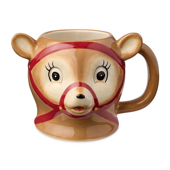  Certified International Santa's Retro Christmas 4 Pc. Mug Set