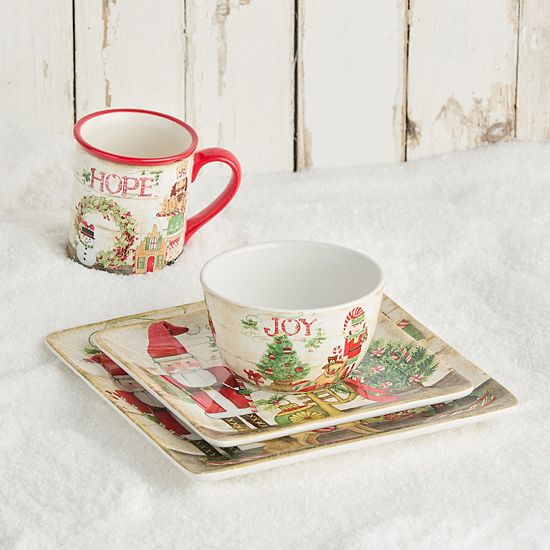  Certified International Nutcracker Parade 16-pc. Dinnerware Set