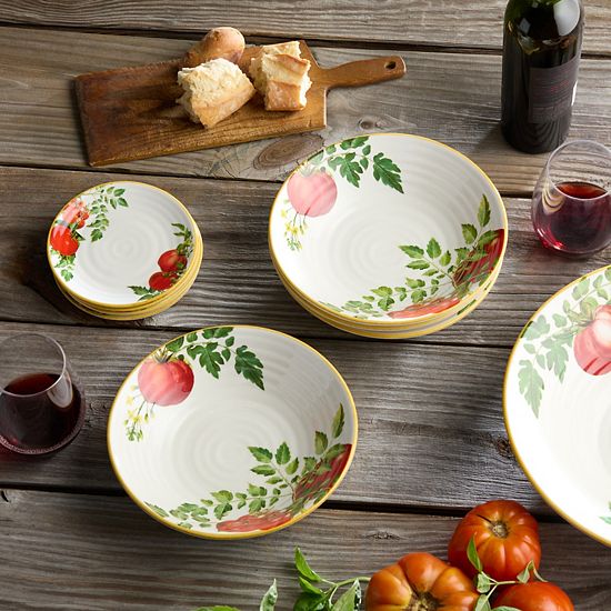  Certified International 4-pc. Pomodoro Pasta Bowl Set