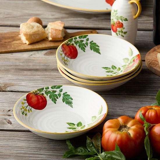  Certified International 4-pc. Pomodoro Pasta Bowl Set
