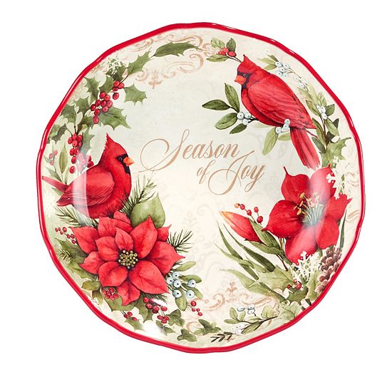  Certified International Winters Medley 4-pc. Dinner Plate Set