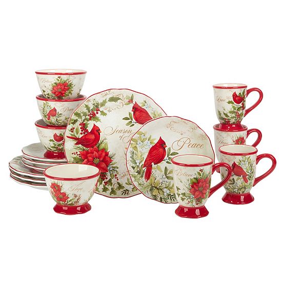  Certified International Winters Medley 16-pc. Dinnerware Set