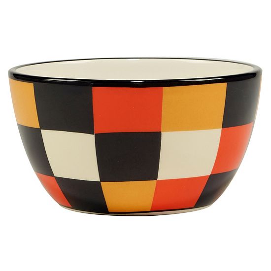  Certified International Spooky Halloween 4-piece Ice Cream Bowl Set