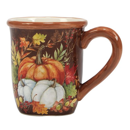  Certified International Harvest Blessings 4-piece Mug Set