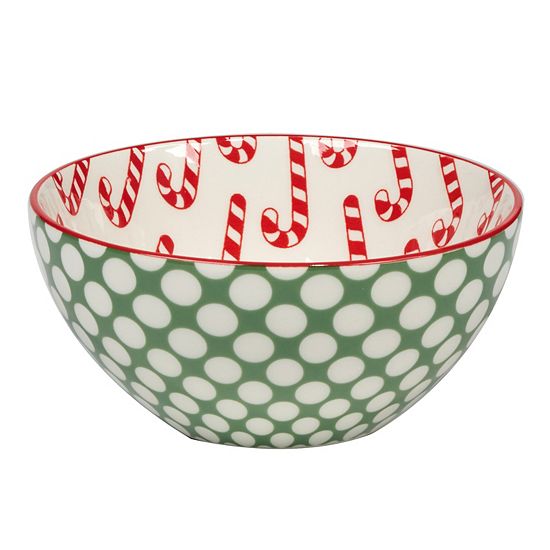  Certified International Set Of 6 Winter Medley All Purpose Bowls
