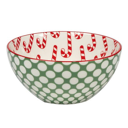  Certified International Set Of 6 Winter Medley All Purpose Bowls