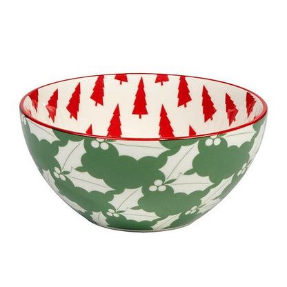  Certified International Set Of 6 Winter Medley All Purpose Bowls