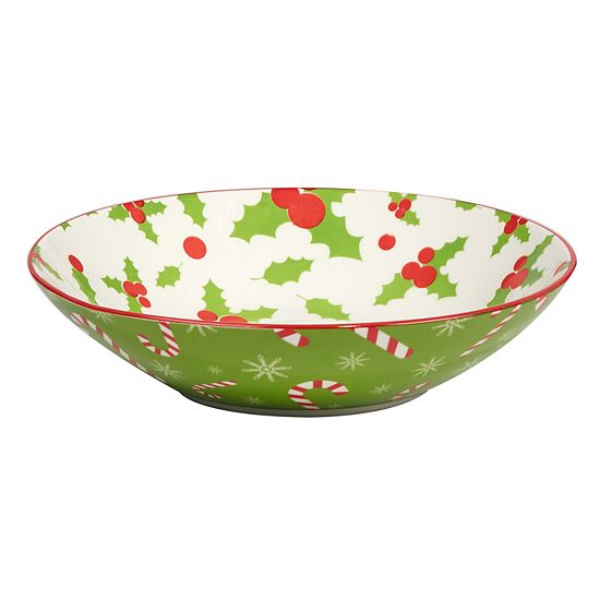  Certified International Set Of 6 Holiday Fun Soup Bowls