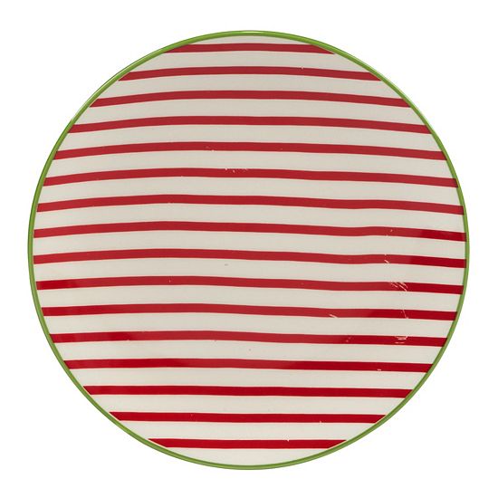 Certified International Set Of 6 Holiday Fun Canape Plates