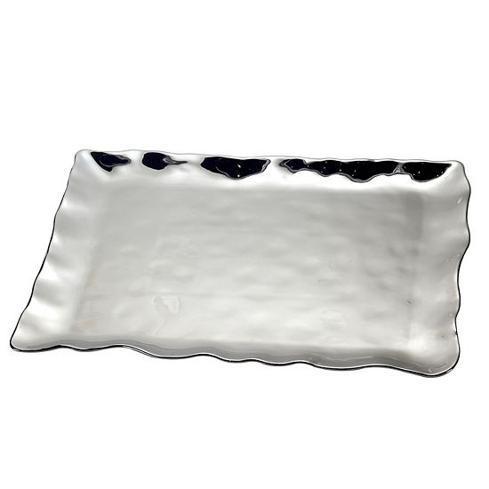  Certified International Silver Coast Rectangle Platter