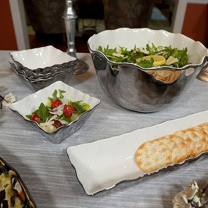  Certified International Silver Coast Cracker Tray