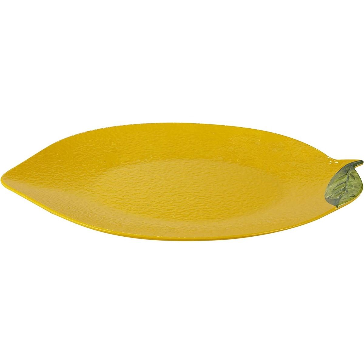  Certified International 2-Piece Melamine 3-D Lemon Serving Set | Lemon Zest