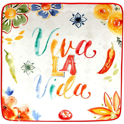  Certified International 6" Canape Plate (Set Of 4) | Sweet & Spicey