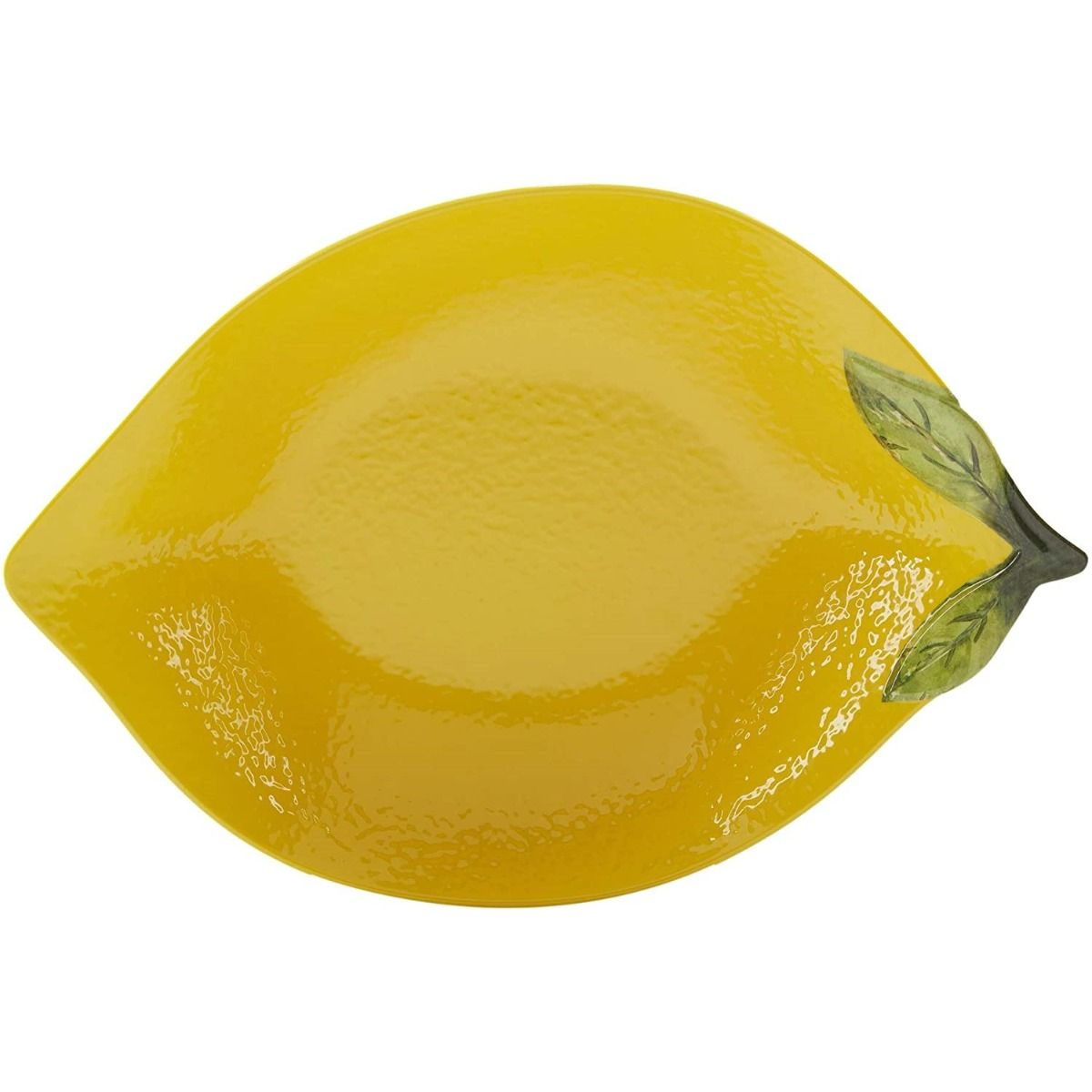  Certified International 2-Piece Melamine 3-D Lemon Serving Set | Lemon Zest