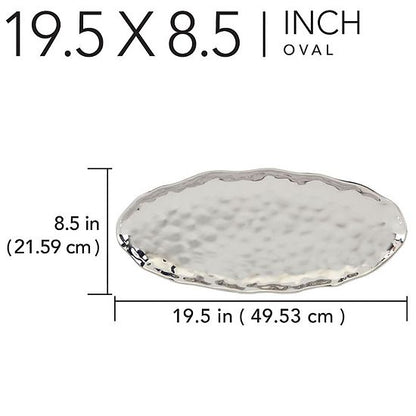  Certified International Silver Coast Oval Fish Platter