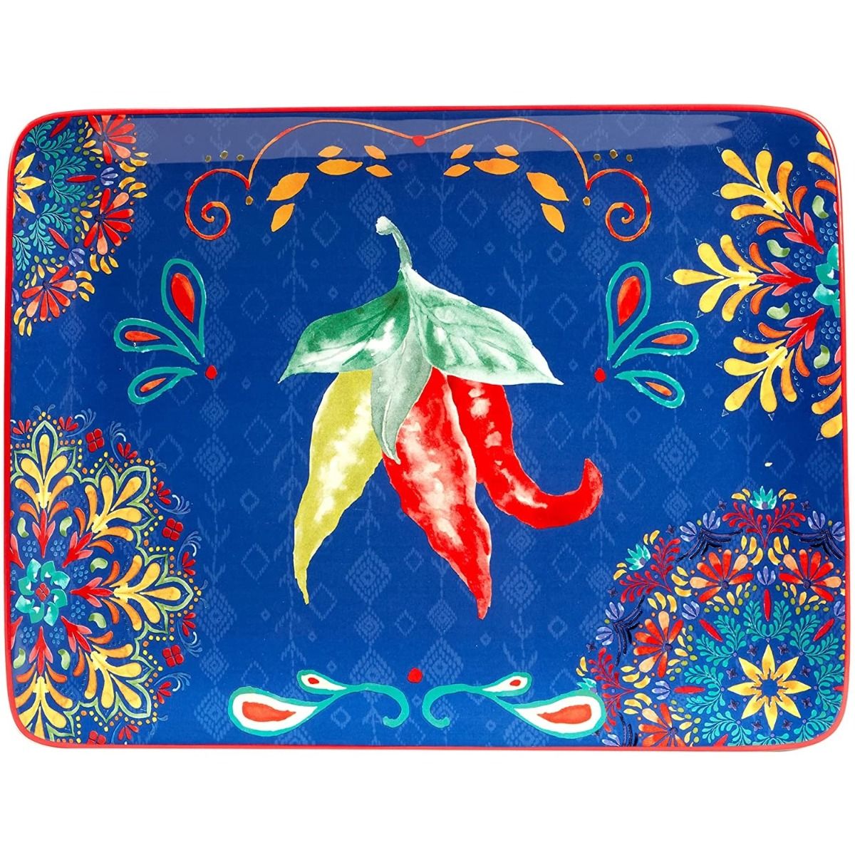  Certified International 16" X 12" Rectangular Platter | Sweet & Spicey