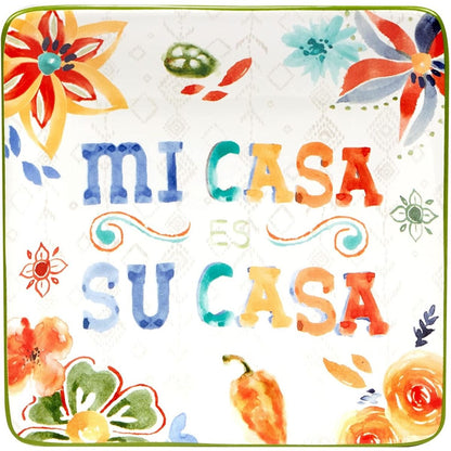  Certified International 6" Canape Plate (Set Of 4) | Sweet & Spicey