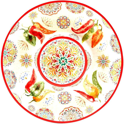  Certified International 13.75" Chip & Dip | Sweet & Spicey