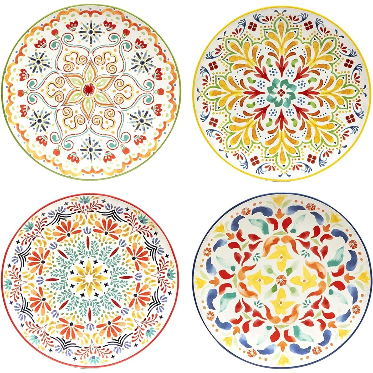  Certified International 11" Dinner Plate (Set Of 4) | Sweet & Spicey