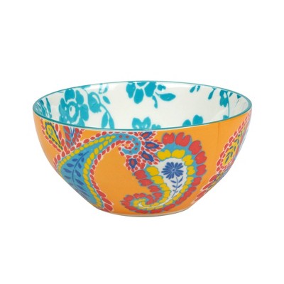  Set Of 6 Damask Floral All Purpose 26oz Bowls - Certified International
