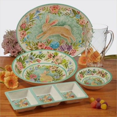  Set Of 6 Joy Of Easter All Purpose Melamine Dining Bowls - Certified International