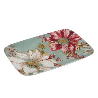  Certified International Winters Joy Rectangular Platter
