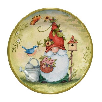  Set Of 4 Garden Gnomes Assorted Soup/Pasta Bowls - Certified International