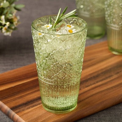  Certified International (Set Of 6) 22oz Acrylic Ice Tea Glasses Victoria