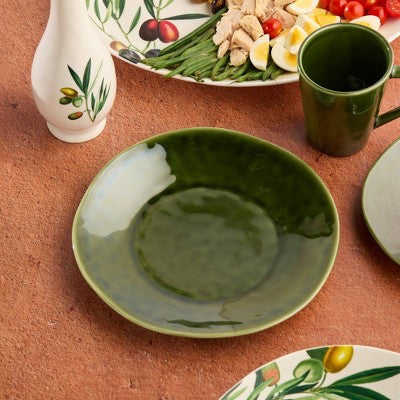  Certified International (Set Of 4) 11" Dinner Plates Verde