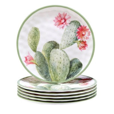 Set Of 6 Desert Beauty Salad Plates - Certified International