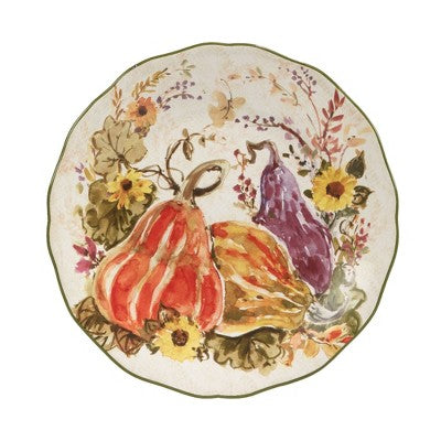  Set Of 4 Harvest Morning Dessert Plates - Certified International
