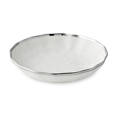  Certified International (Set Of 4) 36oz Soup Bowls Regency Silver