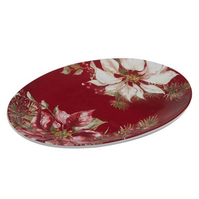  Certified International Winters Joy Oval Platter