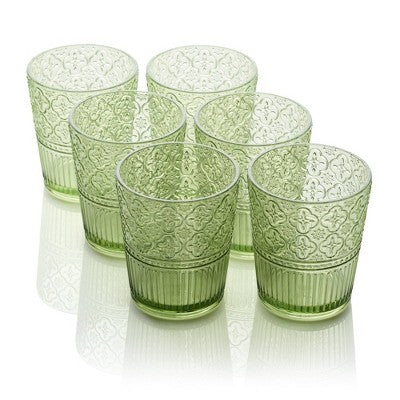  Certified International (Set Of 6) 16oz Acrylic Dof Glasses Victoria