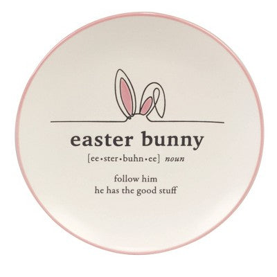 Certified International (Set Of 4) 6" Easter Words Canape Plates