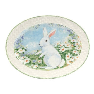  Certified International 12" Easter Morning Oval Platter