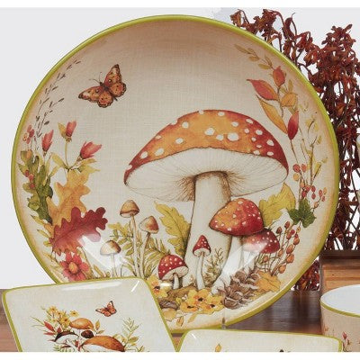  Certified International 128oz Woodland Critters Serving Bowl