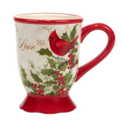  Set Of 4 Winter's Medley 16oz Drinkware Mugs - Certified International