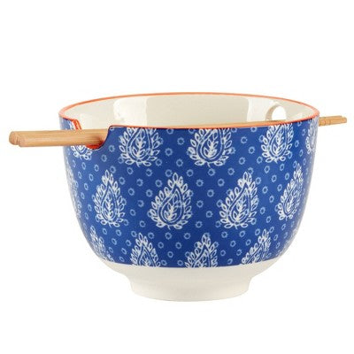  Certified International Set Of 2 26oz Carnival Ramen Bowls